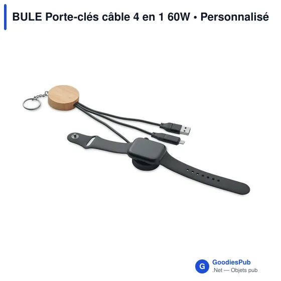BULE Porte-clés câble 4 en 1 60W - Image 9