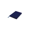Variante Bleu foncé - Bullet journal A5 personnalisable en R-PET recyclé avec logo - Bullet RPET