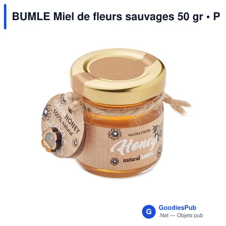 BUMLE Miel de fleurs sauvages 50 gr