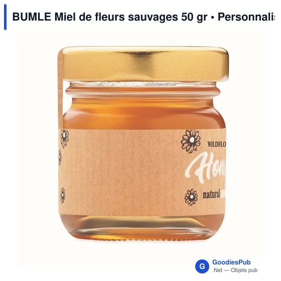 BUMLE Miel de fleurs sauvages 50 gr - Image 2