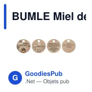 BUMLE Miel de fleurs sauvages 50 gr - Miniature 3