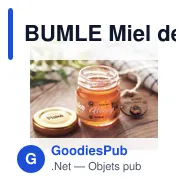 BUMLE Miel de fleurs sauvages 50 gr - Miniature 4
