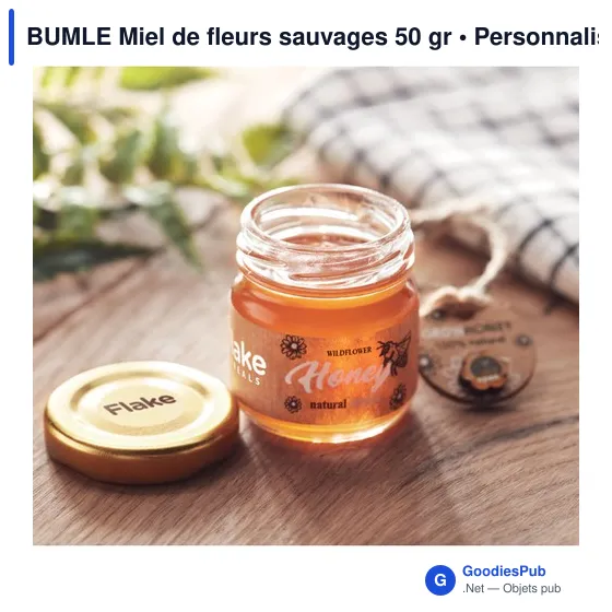 BUMLE Miel de fleurs sauvages 50 gr - Image 4