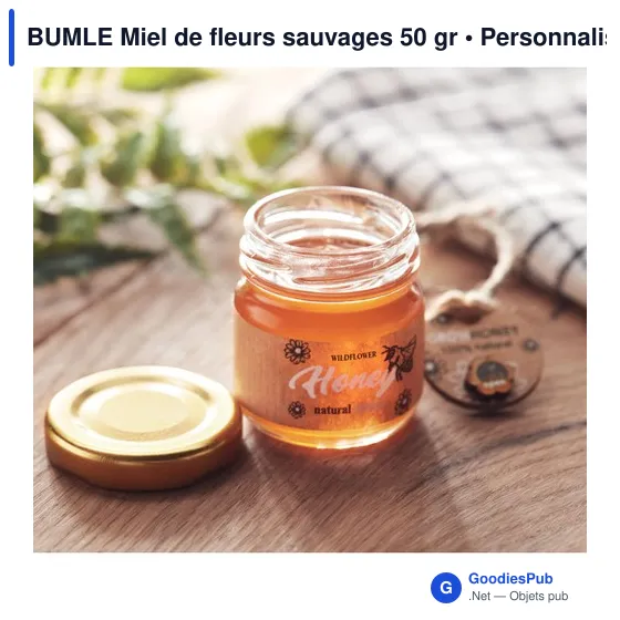 BUMLE Miel de fleurs sauvages 50 gr - Image 5