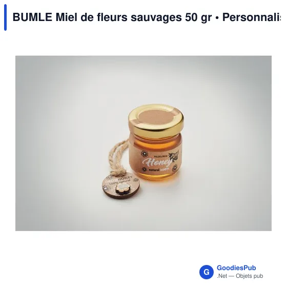 BUMLE Miel de fleurs sauvages 50 gr - Image 6