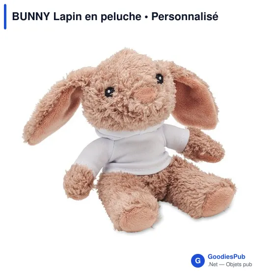 BUNNY Lapin en peluche - Image 1