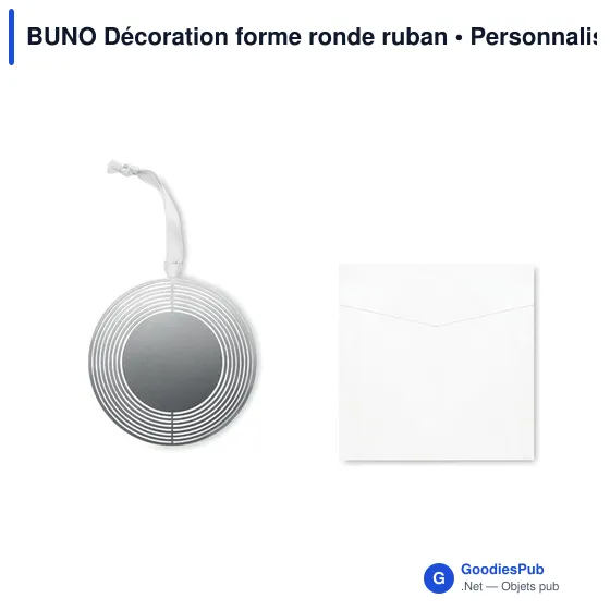 Décoration de Noël personnalisable en acier inoxydable avec logo - Image 2