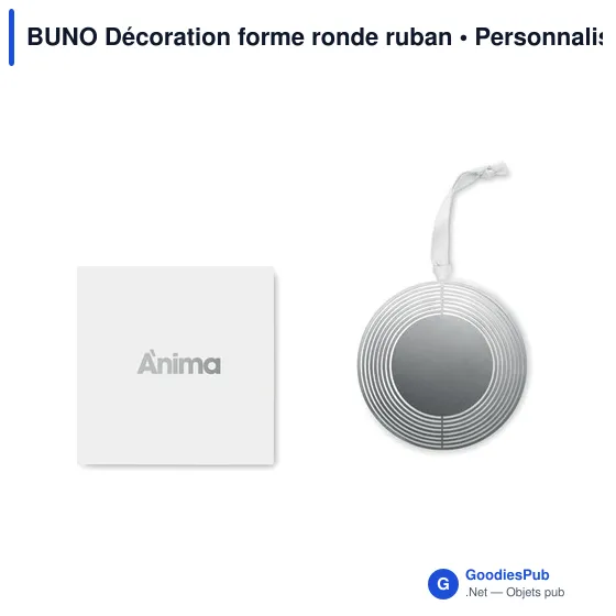 Décoration de Noël personnalisable en acier inoxydable avec logo - Image 3