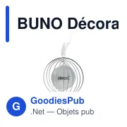 Décoration de Noël personnalisable en acier inoxydable avec logo - Miniature 4