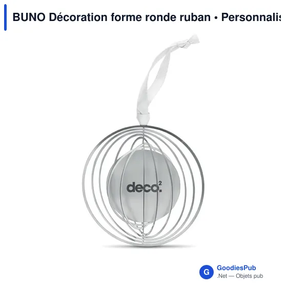 Décoration de Noël personnalisable en acier inoxydable avec logo - Image 4