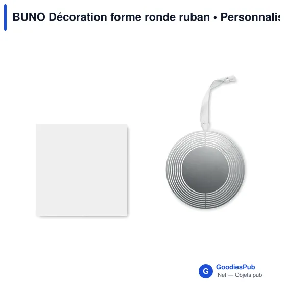Décoration de Noël personnalisable en acier inoxydable avec logo - Image 7