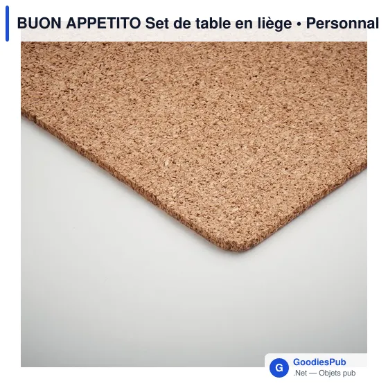 Set de table en liège personnalisable avec logo - Image 5
