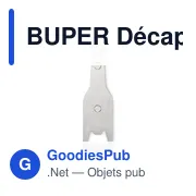 BUPER Décapsuleur en bambou - Miniature 2