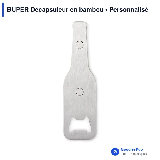 BUPER Décapsuleur en bambou - Image 2