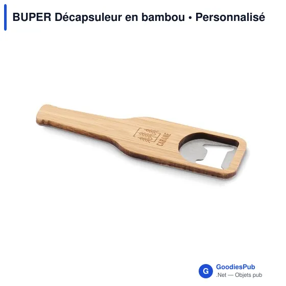 BUPER Décapsuleur en bambou - Image 4