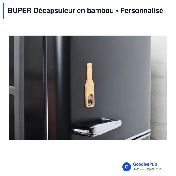 BUPER Décapsuleur en bambou - Image 5