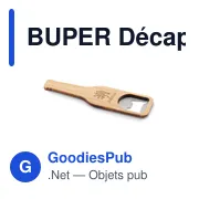 BUPER Décapsuleur en bambou - Miniature 7