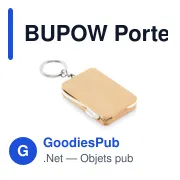 BUPOW Porte-clés et câble de charge - Miniature 3