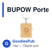BUPOW Porte-clés et câble de charge - Miniature 4