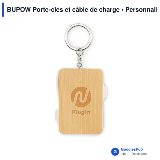 BUPOW Porte-clés et câble de charge - Image 4