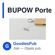 BUPOW Porte-clés et câble de charge - Miniature 8