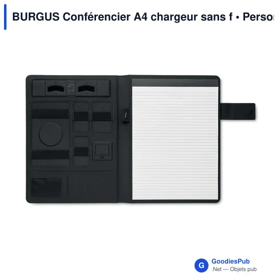BURGUS Conférencier A4 chargeur sans f - Image 2