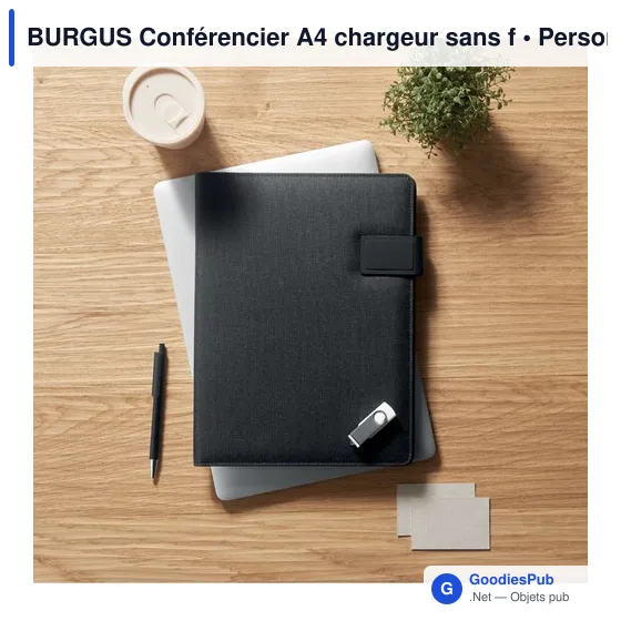 BURGUS Conférencier A4 chargeur sans f - Image 7