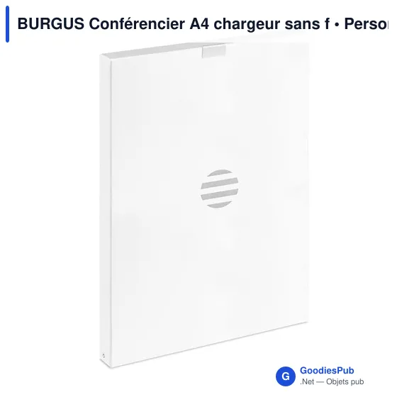 BURGUS Conférencier A4 chargeur sans f - Image 8