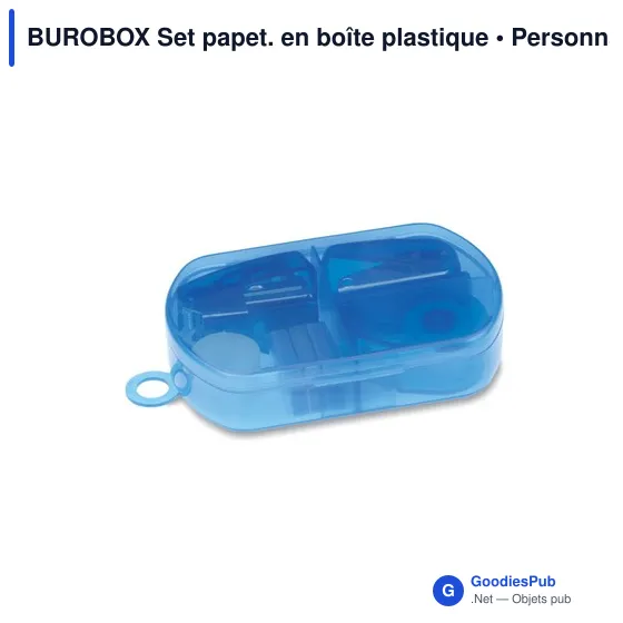 BUROBOX Set papet. en boîte plastique - Image 2