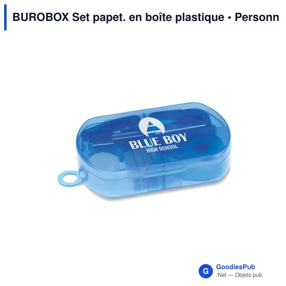 BUROBOX Set papet. en boîte plastique - Image 4