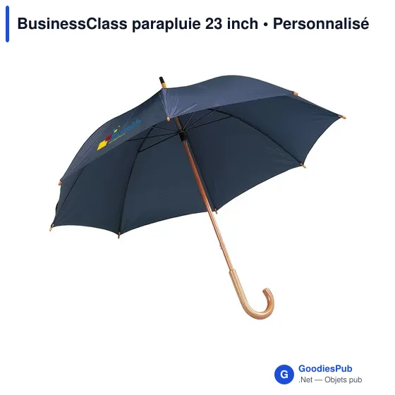 Parapluie personnalisable BusinessClass 23 inch avec logo - Image 2