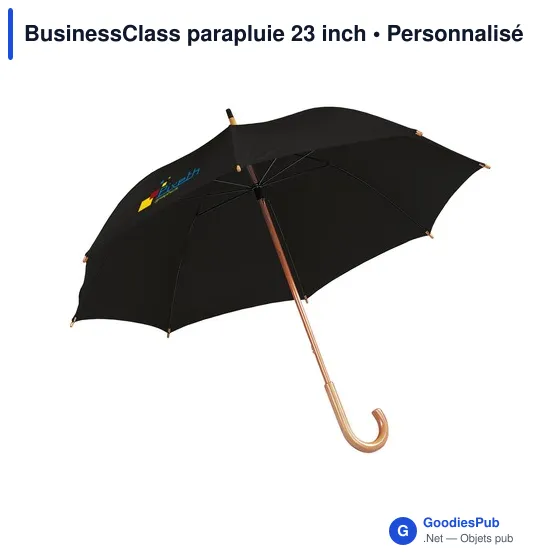 Parapluie personnalisable BusinessClass 23 inch avec logo - Image 4