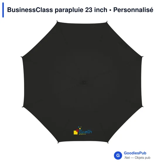 Parapluie personnalisable BusinessClass 23 inch avec logo - Image 6