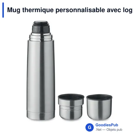 Mug thermique personnalisable avec logo pour entreprises