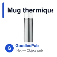 Mug thermique personnalisable avec logo pour entreprises - Miniature 4
