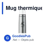 Mug thermique personnalisable avec logo pour entreprises - Miniature 5