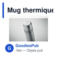Mug thermique personnalisable avec logo pour entreprises - Miniature 6