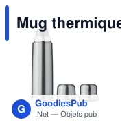Mug thermique personnalisable avec logo pour entreprises - Miniature 8