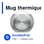 Mug thermique personnalisable avec logo pour entreprises - Miniature 9