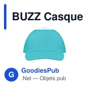 BUZZ Casquette 5 panneaux 160 gr/m - Miniature 4