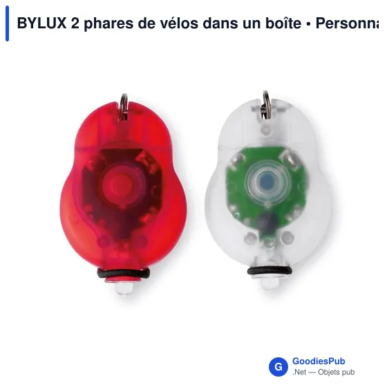 BYLUX 2 phares de vélos dans un boî - Image 2