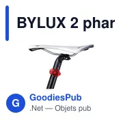 BYLUX 2 phares de vélos dans un boî - Miniature 4