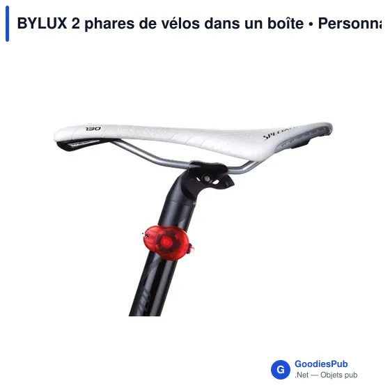 BYLUX 2 phares de vélos dans un boî - Image 4