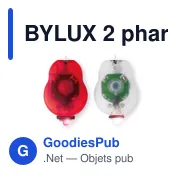BYLUX 2 phares de vélos dans un boî - Miniature 5