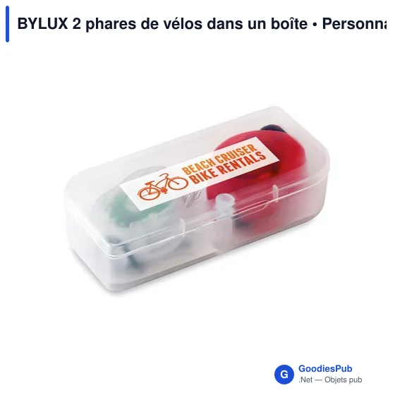 BYLUX 2 phares de vélos dans un boî - Image 6