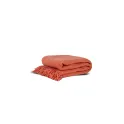 Variante Rose - Couverture personnalisable en laine 130 x 170 cm avec logo - Byon Franca