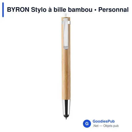 BYRON Stylo à bille bambou