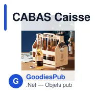 CABAS Caisse à bouteilles en bambou - Miniature 6