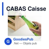 CABAS Caisse à bouteilles en bambou - Miniature 7