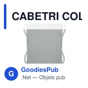 CABETRI COLOUR Sac coton recyclé de 140 gr/m² - Miniature 3